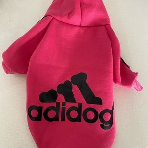 Pink Adidog Sweater